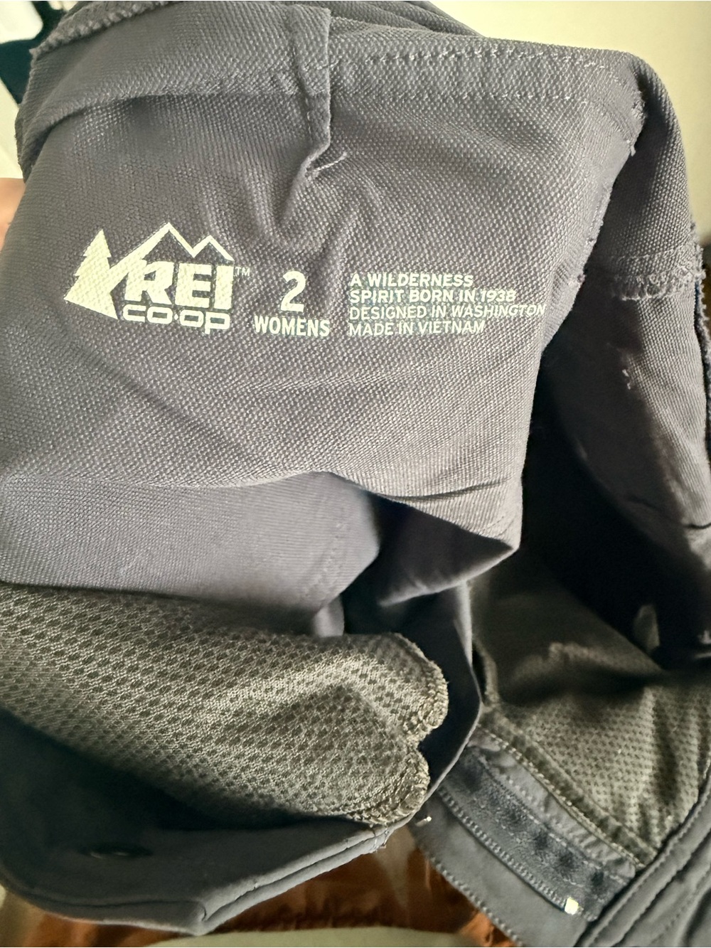 REI Co-op Women's Blue Outdoor Pants - Picture 4 of 5